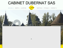 Tablet Screenshot of dubernat.com